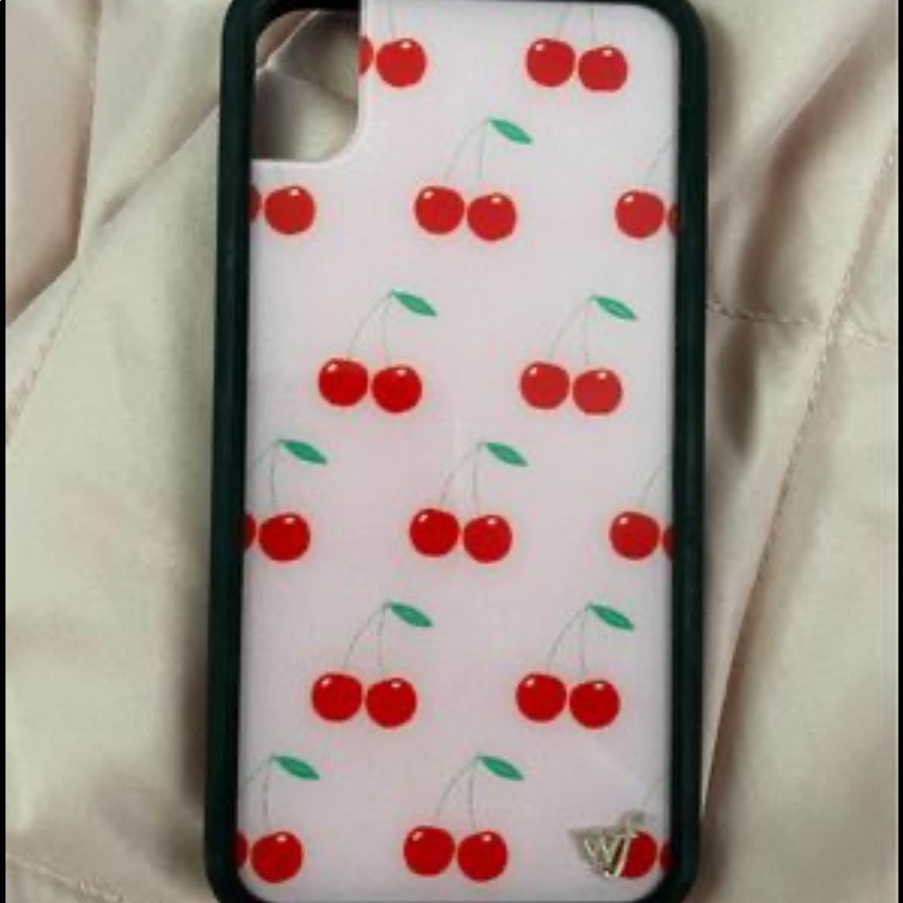 Cherry wildflower phone case
